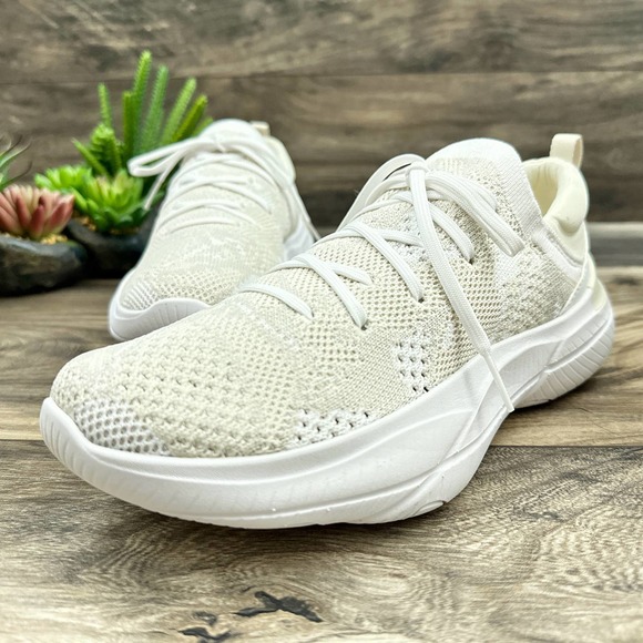 NIB Sorel Explorer 8.5 39.5 Blitz Stride Lace Sneakers White Chalk - Picture 3 of 10